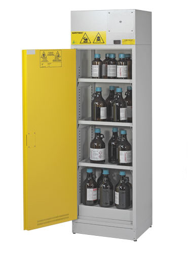 ARMARIOS DE SEGURIDAD PARA QUIMICOS, ACIDOS Y BASES Modelo AA 600
