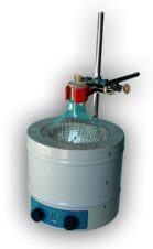 Manta calefactada con agitación