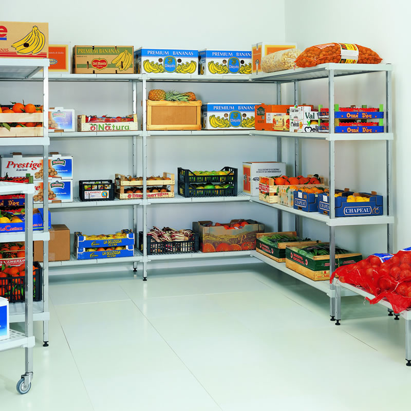 Estanterías modulares ECO INOX