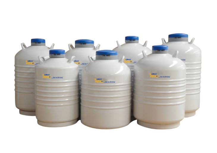 Contenedor de nitrógeno Air Liquide